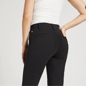 Betabrand High Rise Cropped Dress Yoga Pants‎ LP